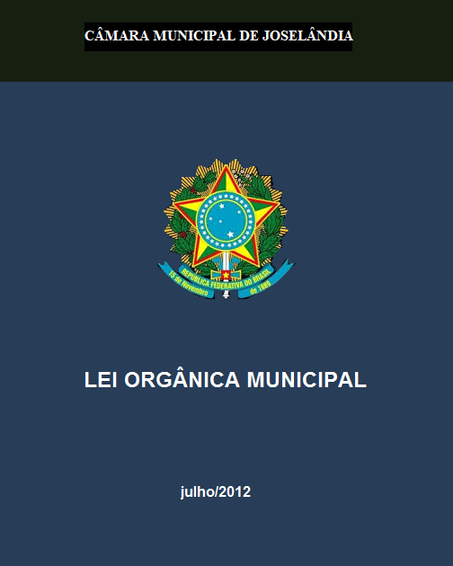 Lei Orgânica Municipal 