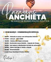 Anchieta celebra 62 anos com programação especial na Praça Municipal