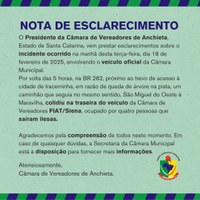 NOTA DE ESCLARECIMENTO! 