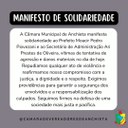 NOTA DE REPÚDIO!  NOTA DE REPÚDIO!