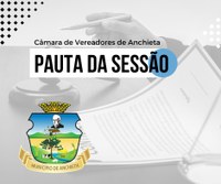 PAUTA DA SESSÃO EXTRAORDINÁRIA DE 20 DE JANEIRO DE 2023