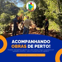 Vereadores acompanham obras e reforçam compromisso com a população