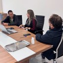 Visita Técnica à AMEOSC para Conhecimento sobre o CONDER Visita Técnica à AMEOSC para Conhecimento sobre o CONDER